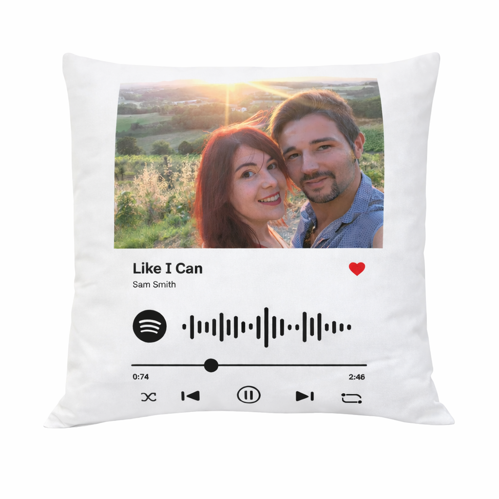 Cuscino personalizzato con foto e scritte – Regalo San Valentino