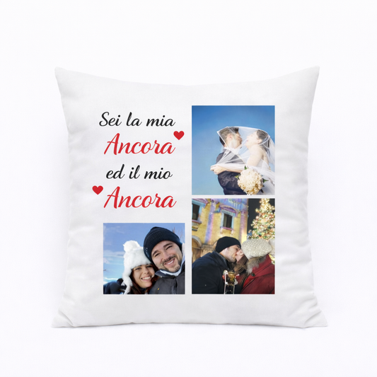 Cuscino personalizzato con foto e scritte – Regalo San Valentino