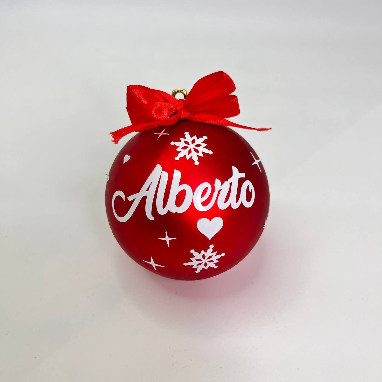 Palline di natale con nome